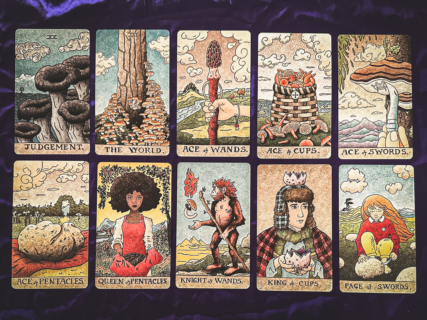 THE MUSHROOM HUNTER'S ARCANUM: A Tarot Deck for Mushroom Hunters