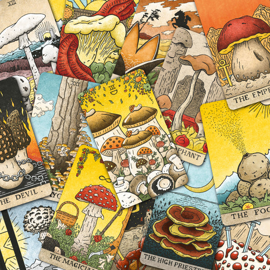 Individual Stickers from The Mushroom Hunter’s Arcanum