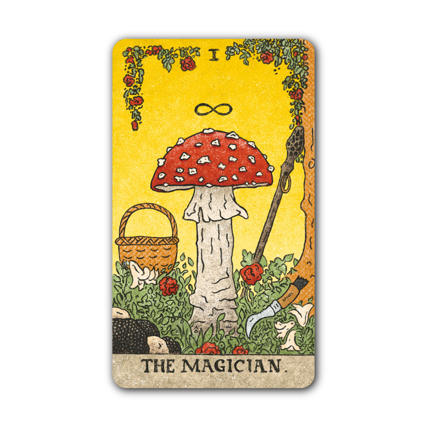 Individual Stickers from The Mushroom Hunter’s Arcanum