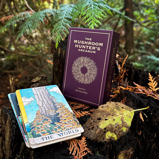 THE MUSHROOM HUNTER'S ARCANUM: A Tarot Deck for Mushroom Hunters