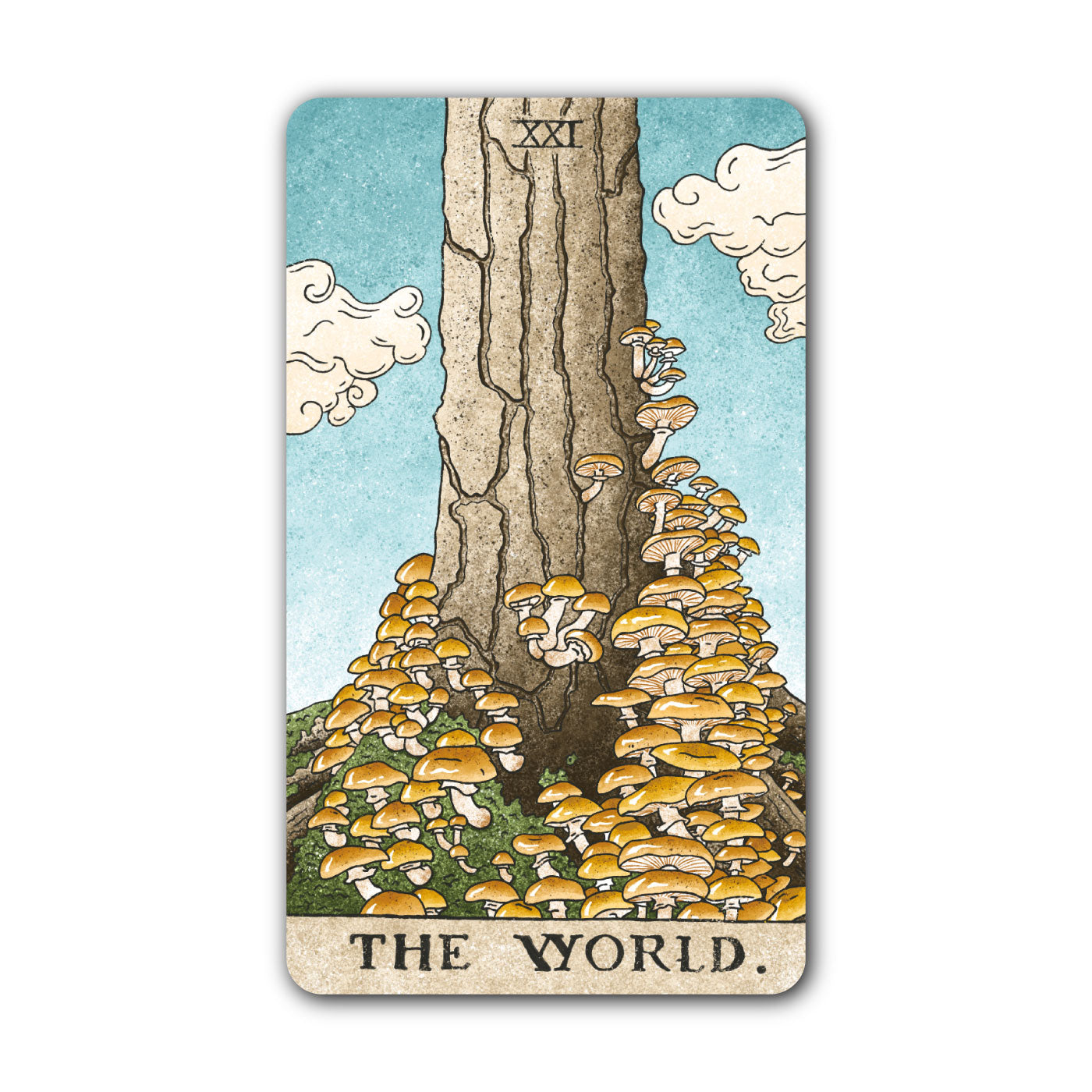 Individual Stickers from The Mushroom Hunter’s Arcanum